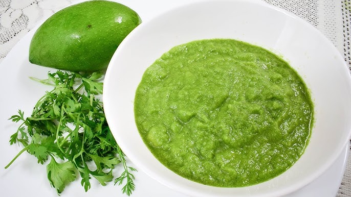 Raw Mango Sauce (Kacha Aam Chutney)
