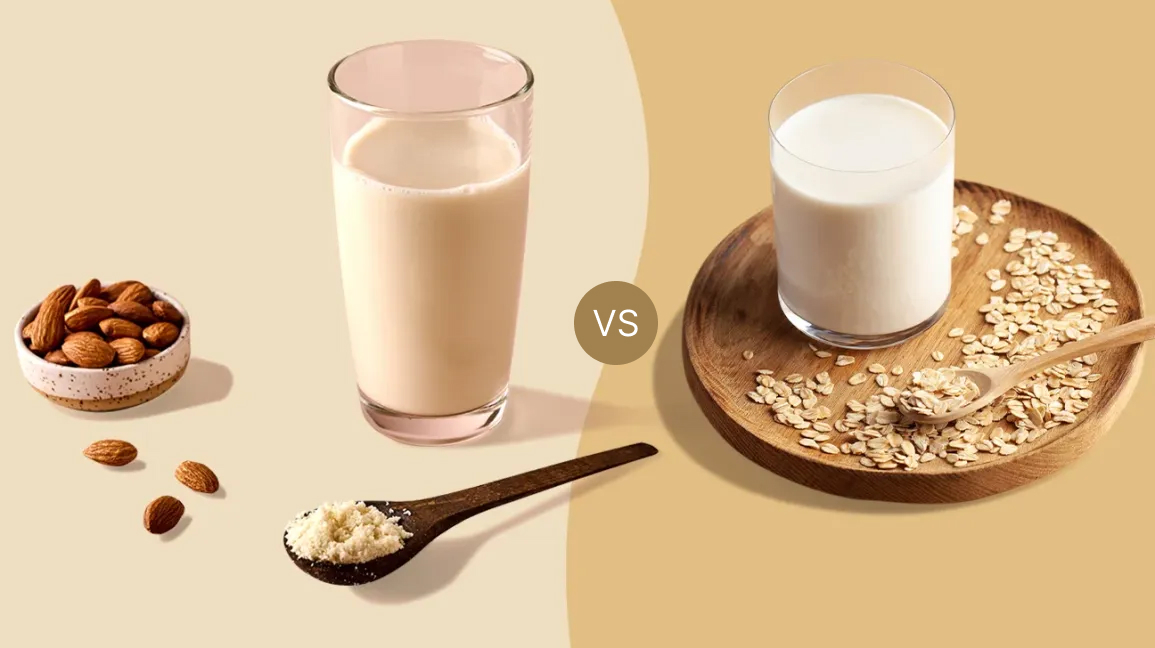 Oat Milk vs Almond Milk: Which Vegan Milk is Healthier for You?