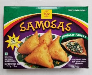 SPINACH CHEESE SAMOSAS