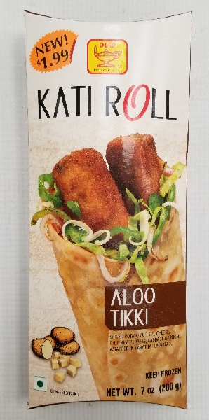 KATI ROLL ALOO TIKKI