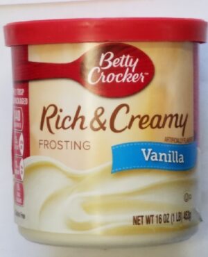 BETTY CHOCKER VANILLA FROSTING