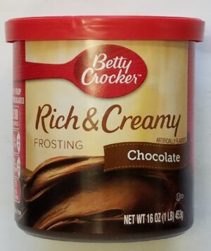 BETTY CHOCKER CHOCOLATE FROSTING