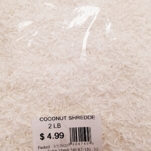 COCOUNT SHREDDED