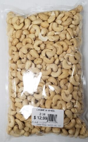 CASHEW WHOLE 2 LB