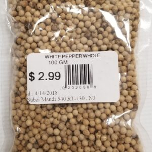 WHITE PEPPER WHOLE