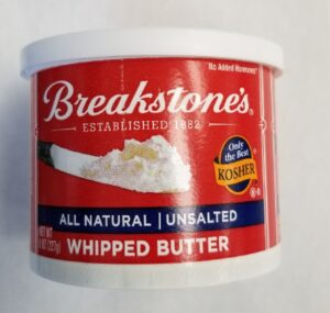 BREAKSTONES UNSALTED WHIPPED BUTTER