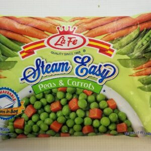 STEAM EASY PEAS CARROTS