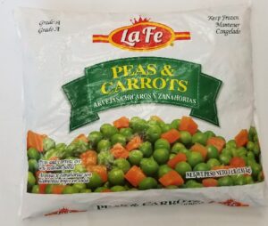 PEAS CARROTS