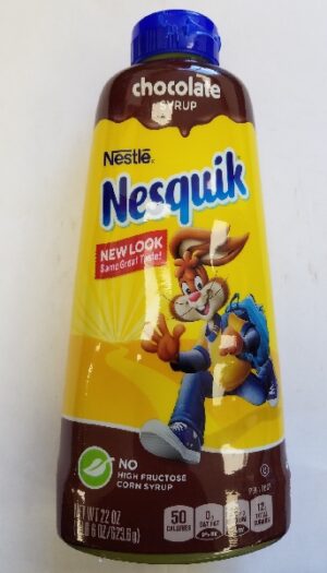 NESQUIK CHOCOLATE SYRUP