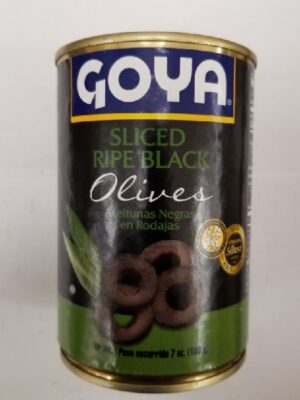SLICED RIPE BLACK OILVES