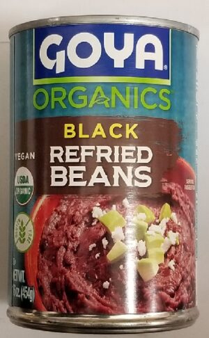ORG BLACK REFRIED BEANS