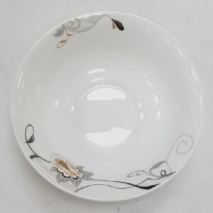 OPAL GLASS SHALLOW BOWL