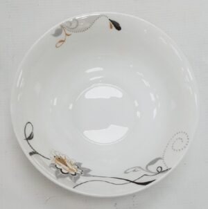 OPAL GLASS SHALLOW BOWL