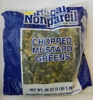 CHOPED MUSTARD GREENS