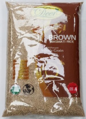 ORG BROWN BASMATI RICE