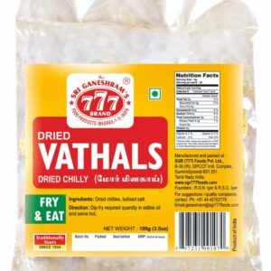 DRIED VATHALS