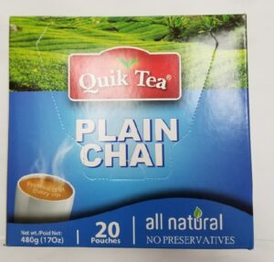 TEA PLAIN CHAI