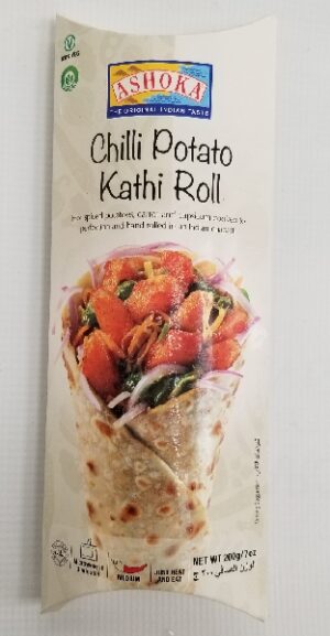 CHILLI POTATO KATHI ROLL