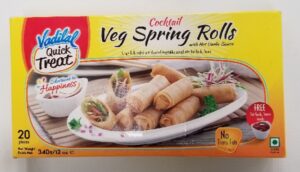 COCKTAIL VEG SPRING ROLLS
