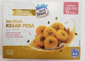 DANEDAR KESAR PEDA