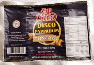 DISCO PAPPADUM PUNJABI