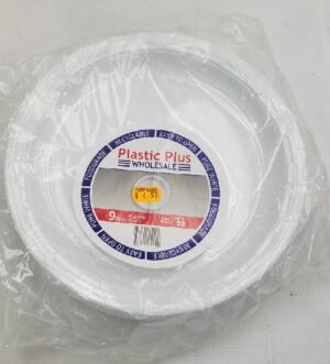 PLASTIC PLUS 9 NO ROUND PLATE