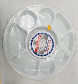 PLASTIC PLUS DINNER PLATE 9 COMP