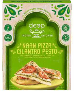 CILANTRO NAAN PIZZA