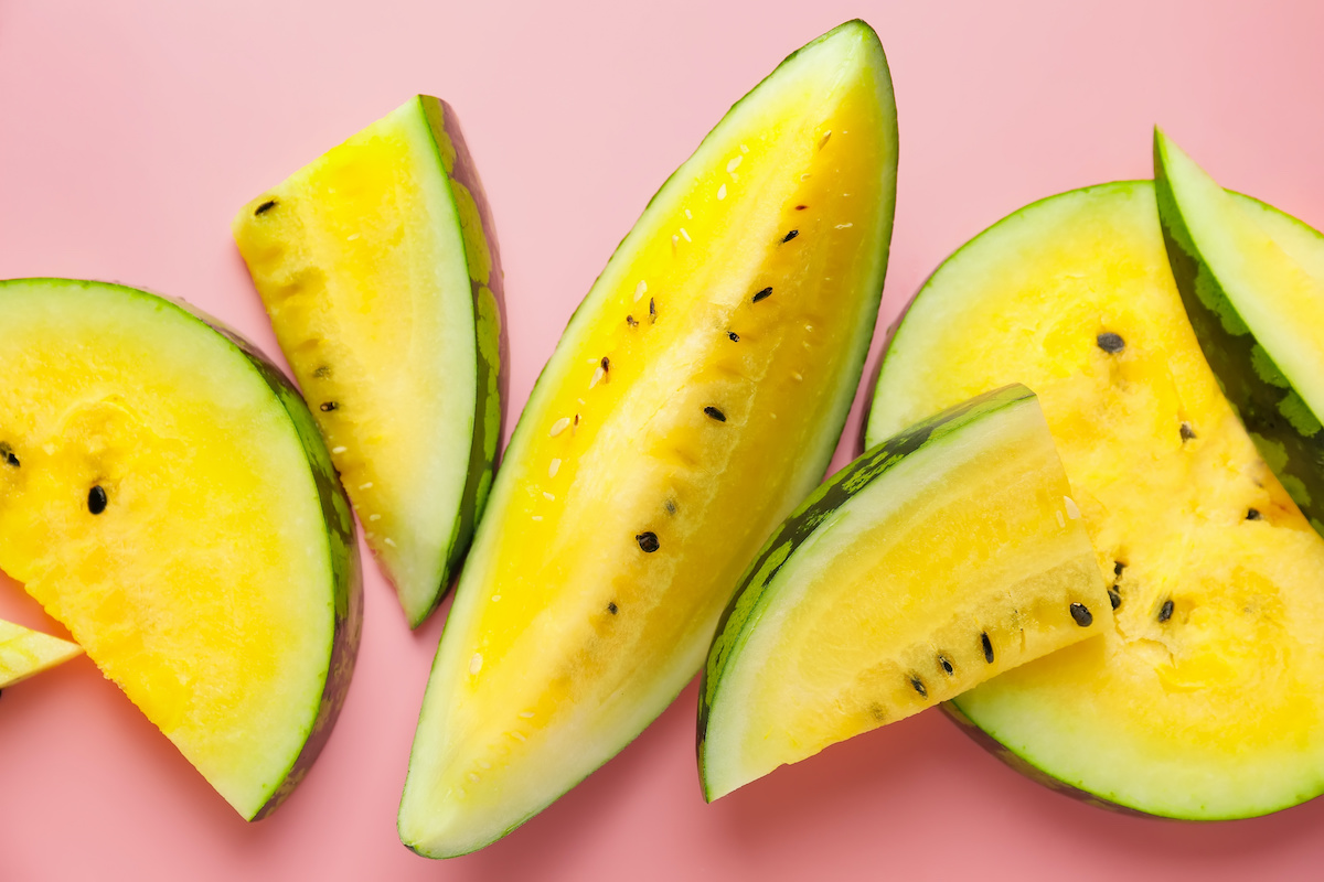 yellow watermelon